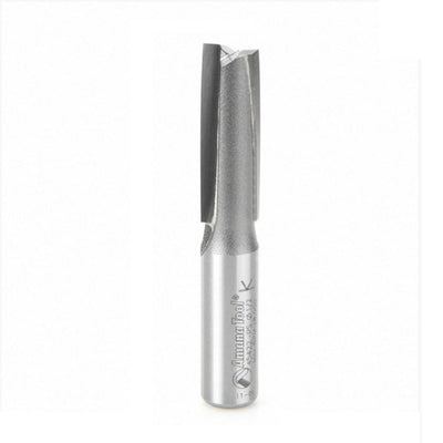 Amana Tool. 3° Production Shear Straight Plunge Router Bit | 2 Flute | 1⁄2 Dia x 1 1⁄2 x 1⁄2" Shank | 45422-PS 