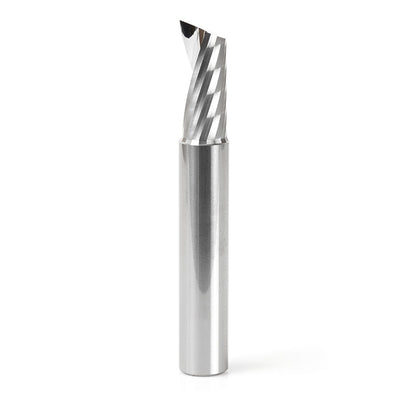 Amana Tool. Aluminum Spiral 'O' Flute Up-Cut CNC Router Bit | 1⁄2 Dia x 1 1⁄8 x 1⁄2 Shank x 3" Long | 51487 