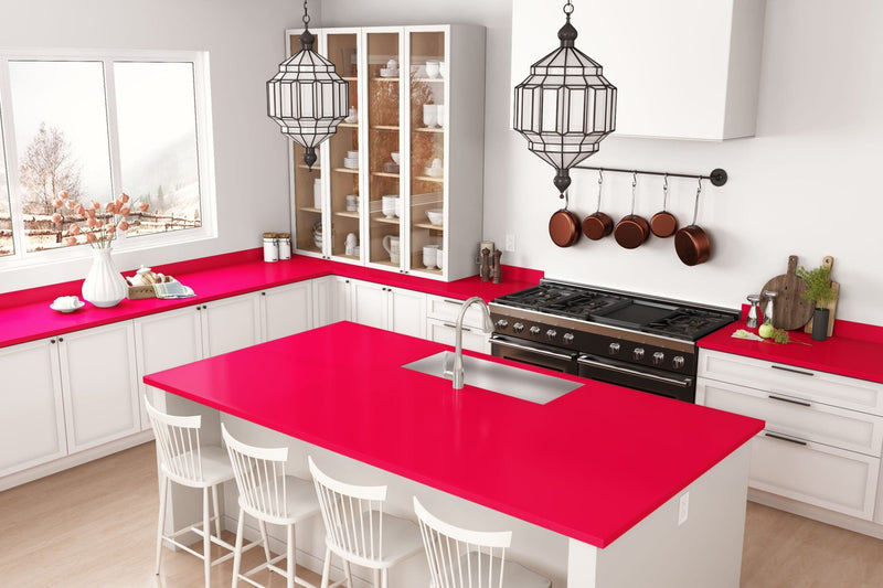 Spectrum Red - 845 - Traditional Kitchen Countertops 