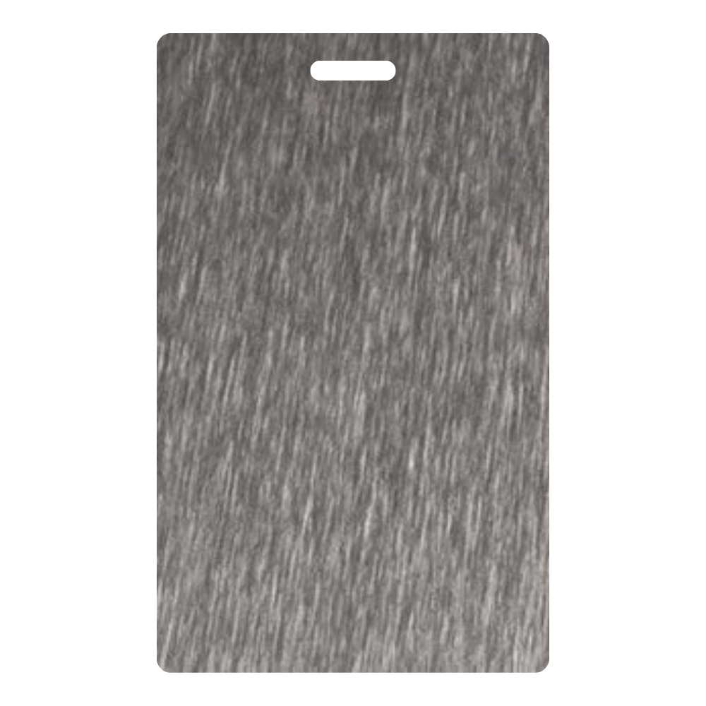 Satin Brushed Nickel - 6202 - Wilsonart DecoMetal Laminate Samples