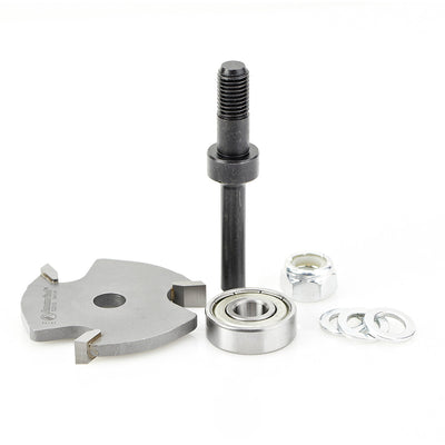 Amana Tool. Slotting Cutter Assembly Router Bit | 3 Wing
