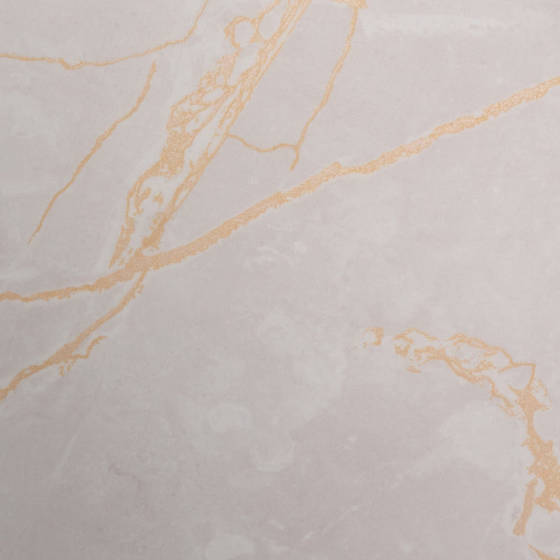 Gold Veined Taupe Marble - 8253 - Formica InDepth Surfacing Laminate Sample