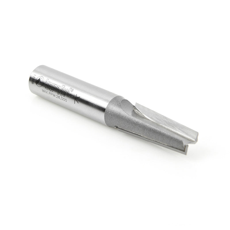 Amana Tool. Patternmakers Plunge Router Bit | 2 Flute | 3°x 1⁄2 Dia x 1 1⁄4 x 1⁄2"Shank | 42420 