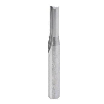 Amana  Tool. Plastic Cutting Double 'O' Flute Router Bit | 3⁄16 Dia x 5⁄8 x 1⁄4" Shank | 43604