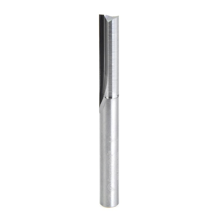 Plastic Cutting Double 'O' Flute Router Bit | 1⁄4 Dia x 1