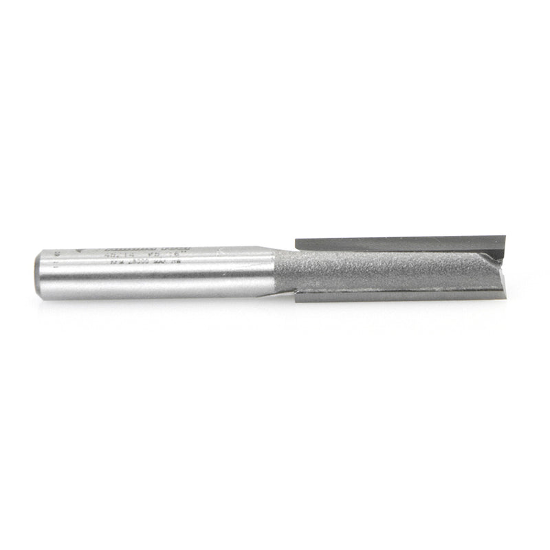 Amana Tool. Straight Plunge Router Bit | 2 Flute | Various Dia x 1" x 1⁄4 Shank | 45214 