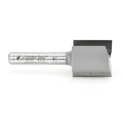 Amana Tool. Carbide Tipped Straight Plunge Router Bit | 2 Flute |  45228