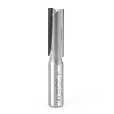 Amana Tool. Carbide Tipped Straight Plunge Router Bit | 2 Flute | 45422