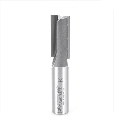 Amana Tool. Straight Plunge Router Bit | 2 Flute | Various Dia x 1 1⁄4 x 1⁄2" Shank | 45428 