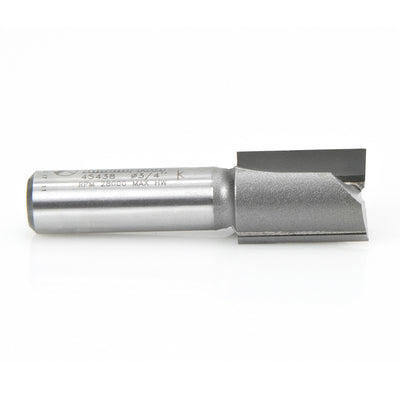 Amana Tool. Straight Plunge Router Bit | 2 Flute | Various Dia x 1" x 1⁄2 Shank | 45438