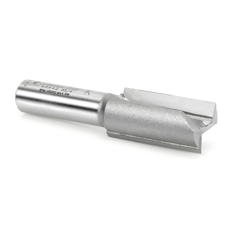 Amana Tool. Straight Plunge Router Bit | 2 Flute | Various Dia x 1 1⁄2 x 1⁄2" Shank | 45442 