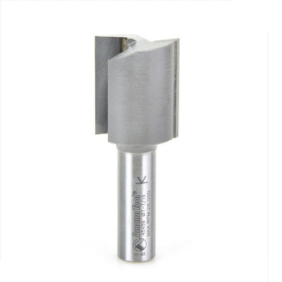 Amana Tool. Straight Plunge Router Bit | 2 Flute | Various Dia x 1 1⁄4 x 1⁄2" Shank | 45459 