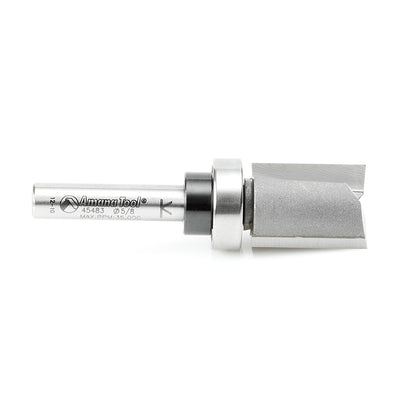 Amana Tool. Flush Trim Plunge Router Bit | Various Dia x 3⁄4 x 1⁄4 Shank with Upper BB | 45483 