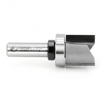 Amana Tool. Flush Trim Plunge Router Bit | Various Dia x 1 x 1⁄2"Shank with Upper BB | 45550 