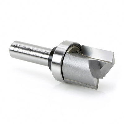 Amana Tool. Flush Trim Plunge Router Bit | Various Dia x 1 x 1⁄2"Shank with Upper BB | 45550 