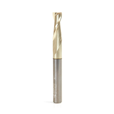 Amana Tool. Spiral Composite Up-Cut CNC Router Bit | 1⁄4 Dia x 3⁄4 x 1⁄4 Shank x 2 1⁄2" Long | 46043 