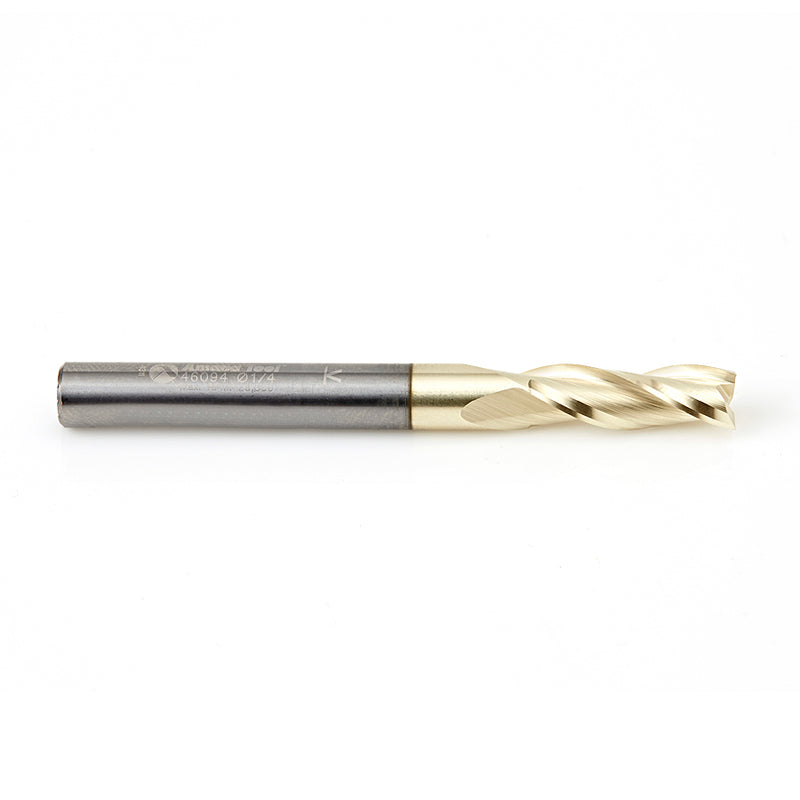 Amana Tool. Spiral Composite Up-Cut CNC Router Bit | 1⁄4 Dia x 3⁄4 x 1⁄4 Shank x 2 1⁄2" Long | 46094 