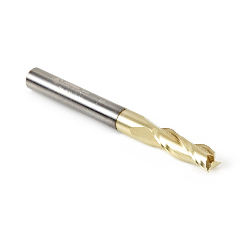 Amana Tool. Spiral Composite Up-Cut CNC Router Bit | 1⁄4 Dia x 3⁄4 x 1⁄4 Shank x 2 1⁄2" Long | 46094 