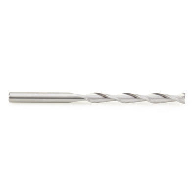 Amana Tool. Flat Bottom Spiral CNC Router Bit | 1⁄4 Dia x 2 1⁄4 x 1⁄4 Shank x 2 1⁄2" Long | 46272 