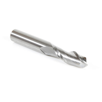 Amana Tool. Spiral Ball Nose CNC Router Bit | 5mm Radius x 10mm Dia x 29mm x 10mm Shank x 75mm Long | 46457 