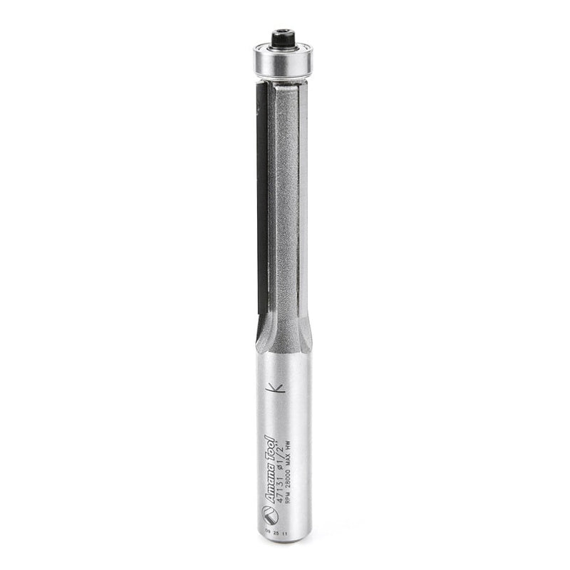 Amana Tool. Flush Trim Router Bit | 1⁄2 Dia x 2 x 1⁄2" Shank | 3 Flute | 47131 