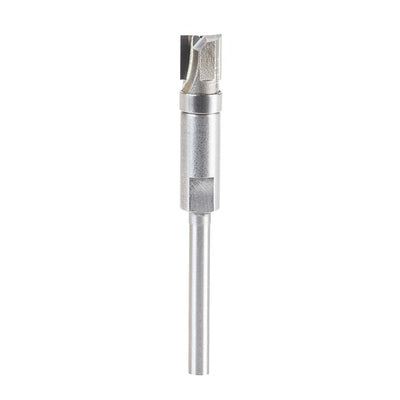 Amana Tool. Flush Trim Plunge Router Bit | 1⁄4 Dia x 1⁄4 x 1⁄8"Shank with Upper BB | 47223-S 