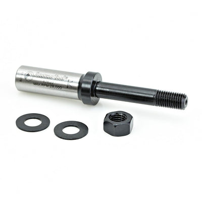 Amana Tool. Arbors with Hex Nut & Washers | 5⁄16-24 NF Dia x 1 3⁄4 Height x 1⁄2" Shank | 47622