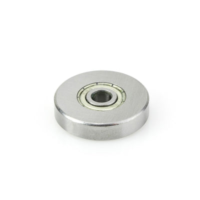 Amana Tool. Steel Ball Bearing Guide | 7⁄8 Overall Dia x 3⁄16 Inner Dia x 3⁄16 Height | 47719 