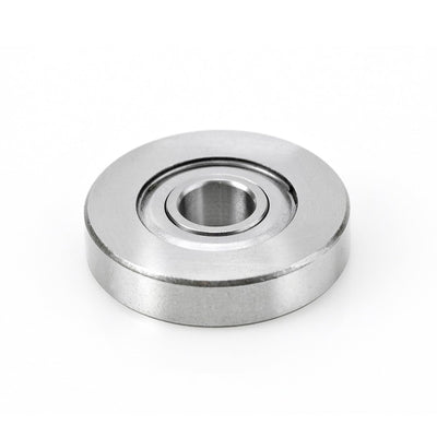 Amana Tool. Steel Ball Bearing Guide | 1 1⁄8 Overall Dia x 8mm Inner Dia x 1⁄4 Height | 47771