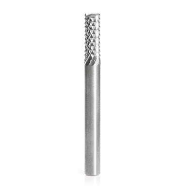 Amana Tool. End Mill Point Fiberglass & Composite Cutting CNC Router Bit | 1⁄4 Dia x 3⁄4 x 1⁄4 Shank | 48011 