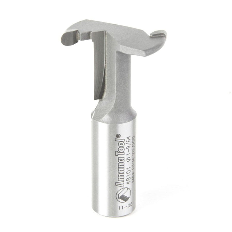 Amana Tool. Special Amerock Hinge Router Bit | 1 1⁄8 Dia x 21⁄32 x 1⁄2" Shank | 48101 