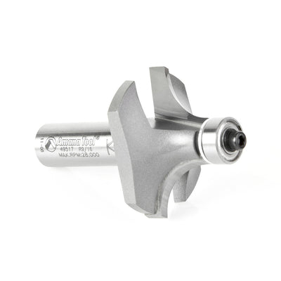 Amana Tool. Corner Rounding Router Bit | 9⁄16 Radius x 1 5⁄8 Dia x 3⁄4 x 1⁄2"Shank | 49517 