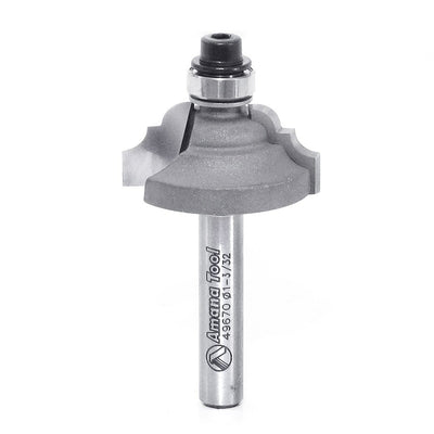 Amana Tool. Classical Stile Router Bit | 9⁄64 Radius x 1 3⁄32 Dia x 1⁄2 x 1⁄4" Shank | 49670 