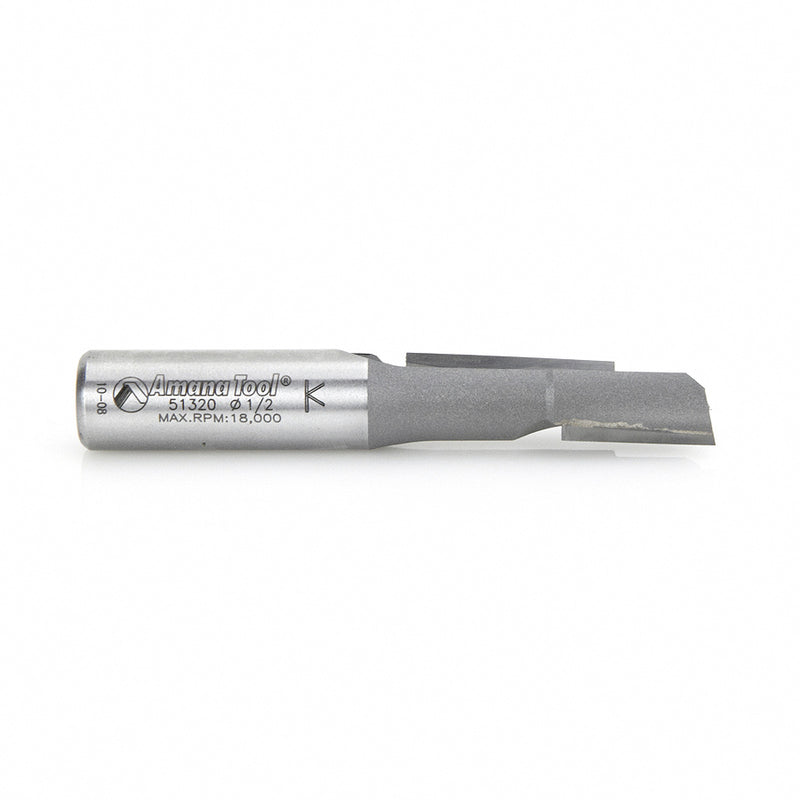 Amana Tool. Opposite Shear Staggered Shear Tooth Plunge | 1⁄2 Dia x 1 1⁄2" x 1⁄2 Shank | 51320 