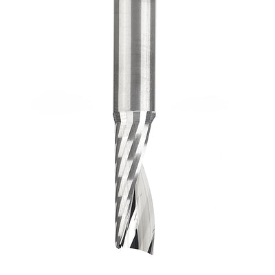 Amana Tool.  Plastic Cutting Spiral 'O' Flute Router Bit | 1⁄4 Dia x 3⁄4 x 1⁄4" Shank Up-Cut | 51404 