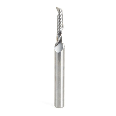 Amana Tool. Aluminum Spiral 'O' Flute Up-Cut CNC Router Bit | 3⁄16 Dia x 7⁄8 x 1⁄4 Shank x 2 1⁄2" Long | 51456