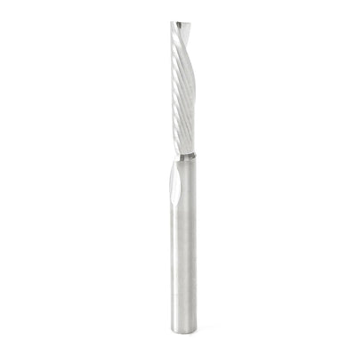 Amana Tool. Aluminum Spiral 'O' Flute Up-Cut CNC Router Bit | 1⁄4 Dia x 1 1⁄4 x 1⁄4 Shank x 3" Long | 51481 