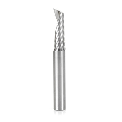 Amana Tool. Aluminum Spiral 'O' Flute Up-Cut CNC Router Bit | 8 Dia x 25 x 8 Shank x 64mm Long | 51498 