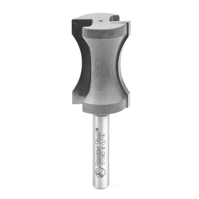 Amana Tool. Convex Edging Router Bit | 23⁄32 Radius x 13⁄16 Dia x 1 1⁄4 x 1⁄4" Shank | 51580 