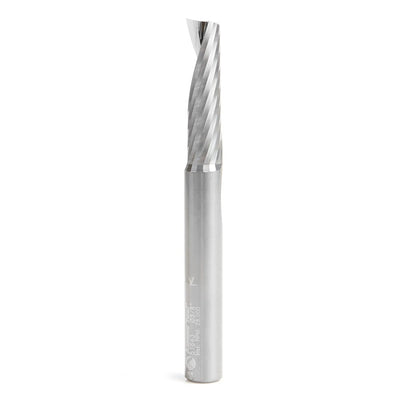 Amana Tool. Aluminum Spiral 'O' Flute Up-Cut CNC Router Bit | 3⁄8 Dia x 1 3⁄8 x 3⁄8 Shank x 3 1⁄2" Long | 51643 