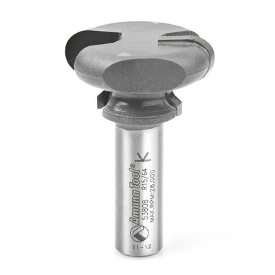 Amana Tool. Finger Grip Router Bit | 5⁄64 x 15⁄64 Radius x 1 1⁄2 Dia x 13⁄16 x 1⁄2" Shank | 53808 