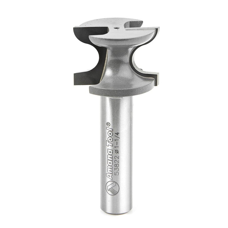 Amana Tool. Window Sill Edge Router Bit | 7⁄32 Radius x 1 1⁄4 Dia x 7⁄8 x 1⁄2" Shank | 53822