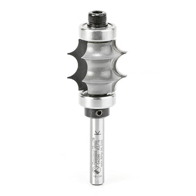 Amana Tool. Multi-Edge Beading Router Bit | 3⁄16 Radius x 1Dia x 7⁄8 x 1⁄4" Shank | 54296 