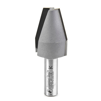 Amana Tool. Tradtional Vertical Raised Panel Router Bit | 15°x 1 1⁄8 Dia x 1 5⁄8 x 1⁄2" Shank | 54532 