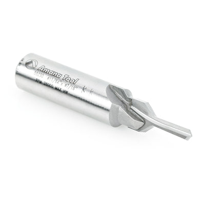 Amana Tool. Countersink Screw Slot Router Bit | 7⁄16 Dia x 13⁄16 x 1⁄2 Shank | 55230 