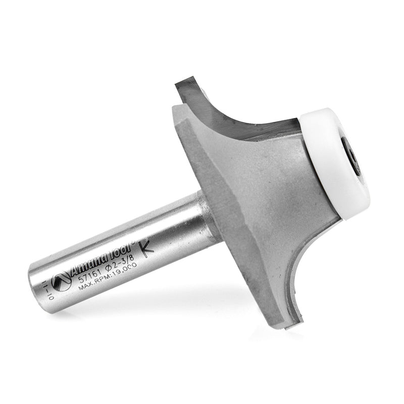 Amana Tool. Wilsonart Bowl Roundover Router Bit | 12°x 2 3⁄8 Dia x 7⁄8 x 1⁄2" Shank | 57161 