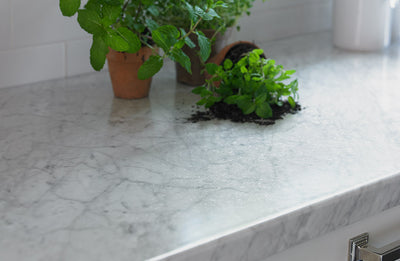 Carrara Bianco Laminate Countertop