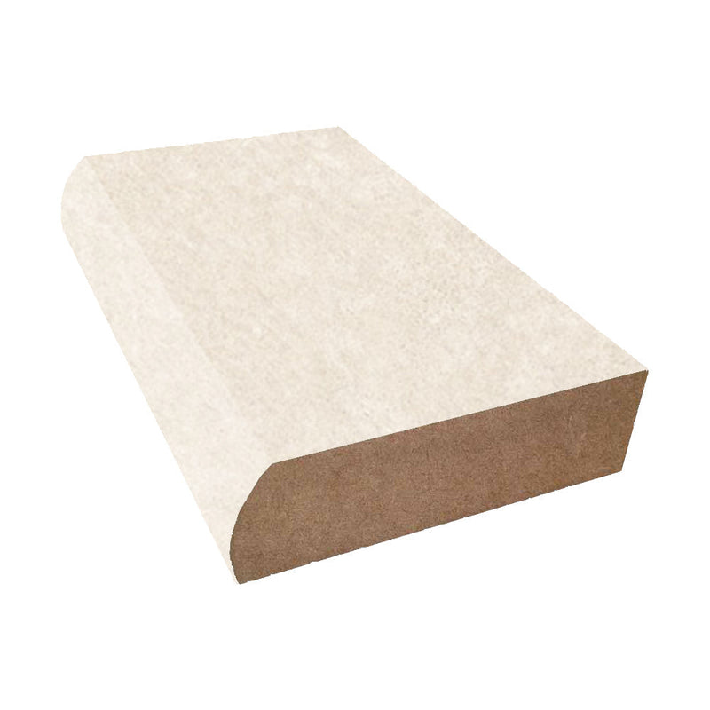 Almond Leather - 2932 - Wilsonart Laminate Decorative Bullnose Edge