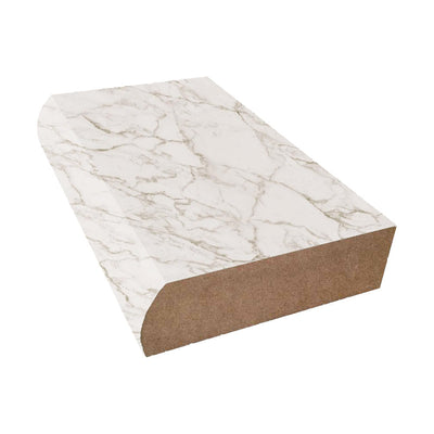 Anzio Marble - 5037 - Wilsonart Laminate Decorative Bullnose Edge