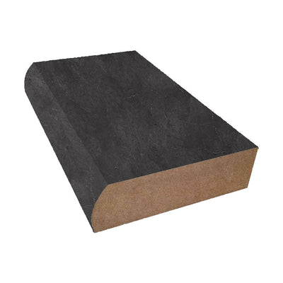 Black Alicante - 4926 - Wilsonart Laminate Decorative Bullnose Edge